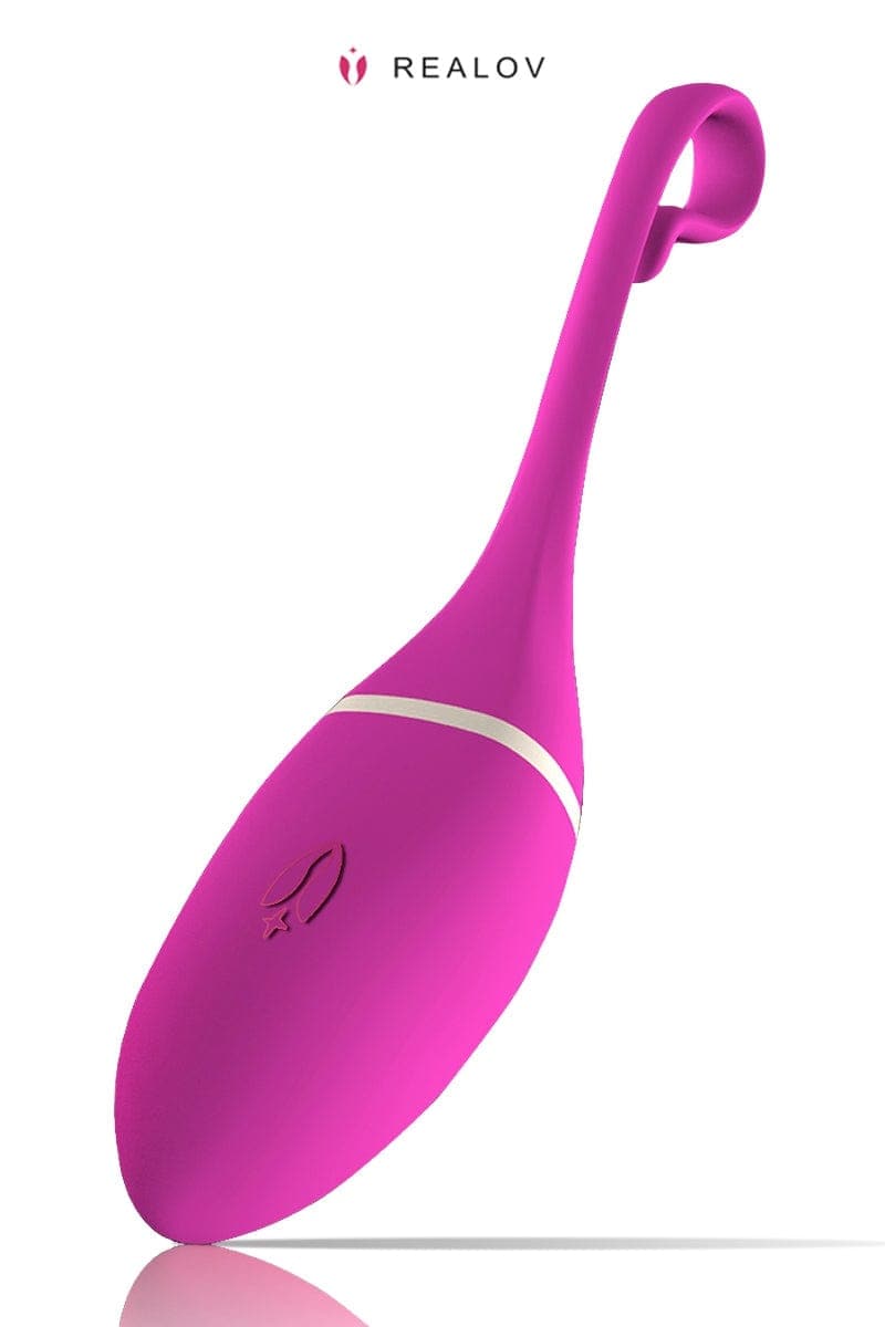 Oeuf vibrant connecté pour jouer en solo ou en couple Irena 7,5cm - Realov
