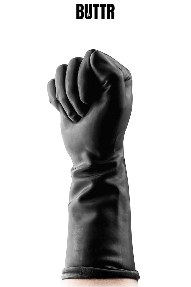 Paire de gants de Fist Fucking en latex pratique hard BDSM - BUTTR