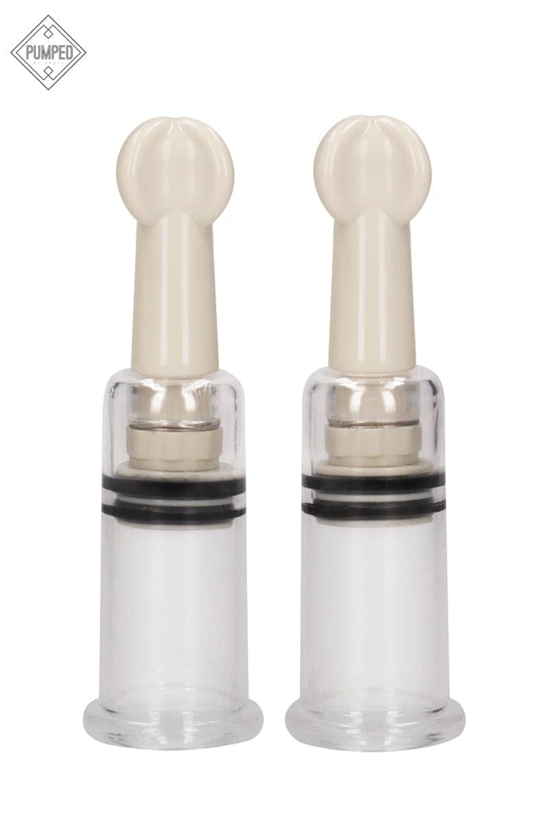 Paire de ventouses stimulateur à tétons taille S diamètre 1,9cm - Pumped