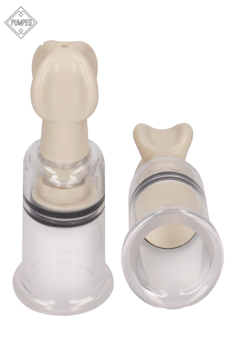 Paire de ventouses stimulateur à tétons taille S diamètre 1,9cm - Pumped