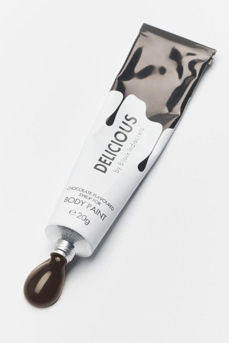 Peinture corporelle comestible au chocolat sans gluten - Bijoux Indiscret