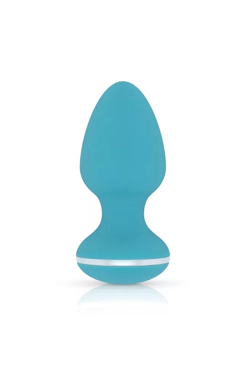 Petit plug vibrant en silicone étanche 10 modes vibrant Blanca - Cala Azul