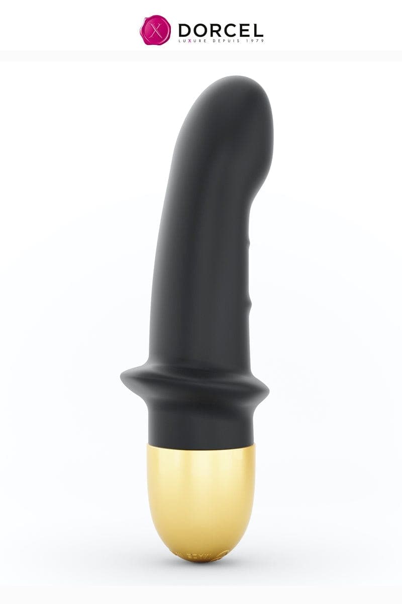 Petit vibro longue autonomie rechargeable Mini Lover noir 2.0 - Dorcel