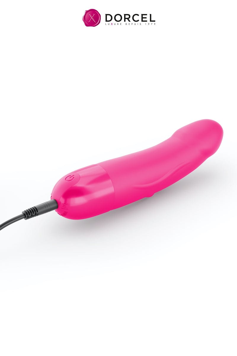 Petit vibromasseur multi-fonctions rechargeable Real Vibration rose S 2.0 - Dorcel
