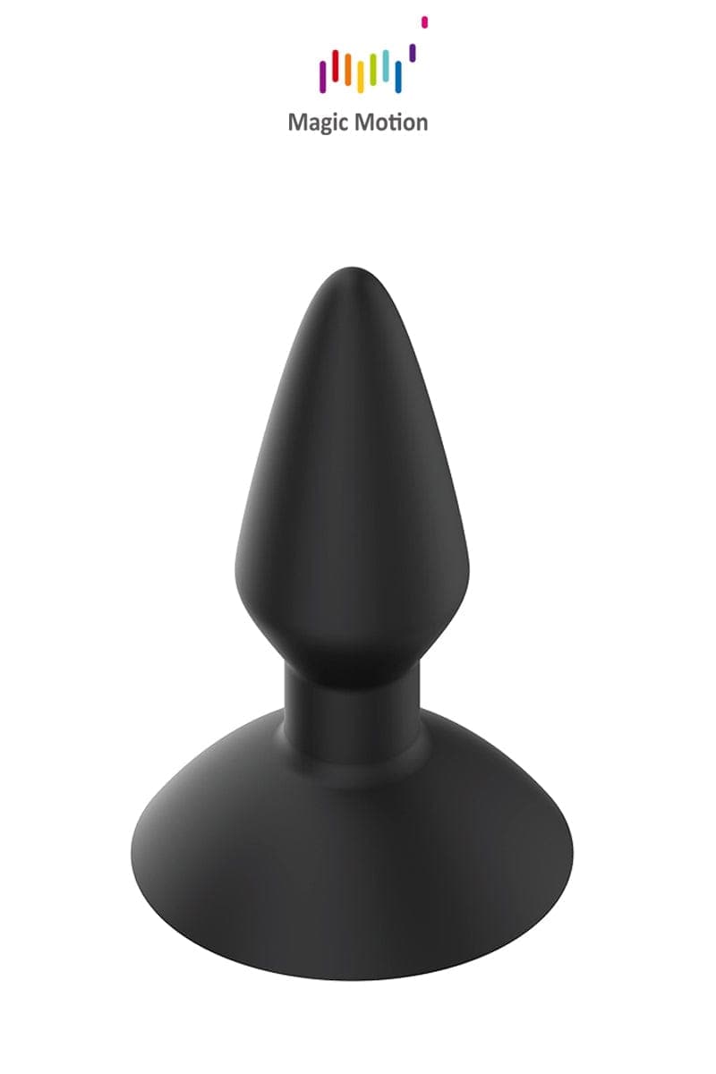 Plug anal ventouse 7 modes vibrants silencieux connecté Equinox 8,8cm insérables - Magic Motion