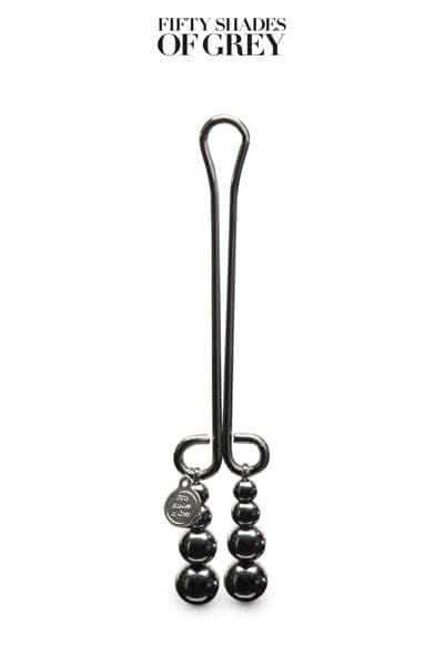 Pince à clitoris stimulante Just Sensation 9,6cm - 50 Nuances de Grey