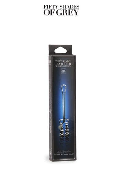 Pince à clitoris stimulante Just Sensation 9,6cm - 50 Nuances de Grey