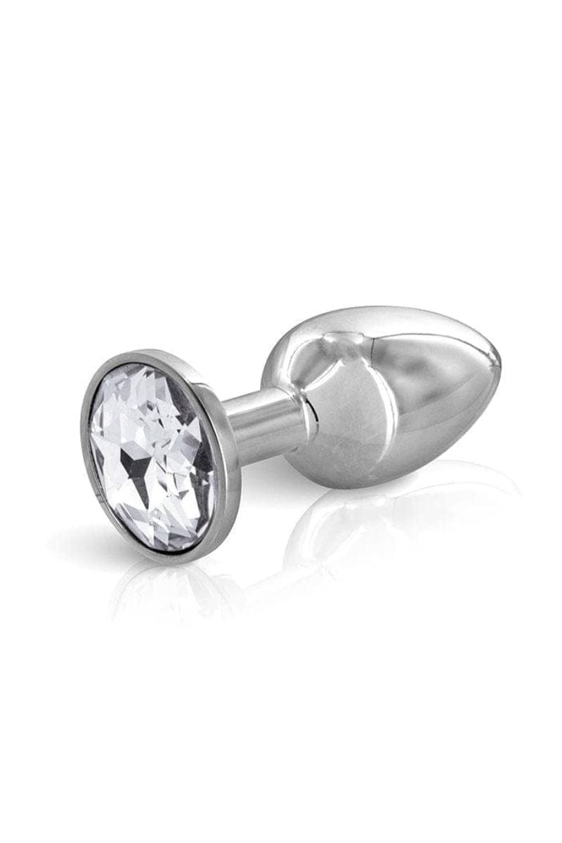 Plug anal bijou intime en aluminium petite Taille S - Hidden Eden