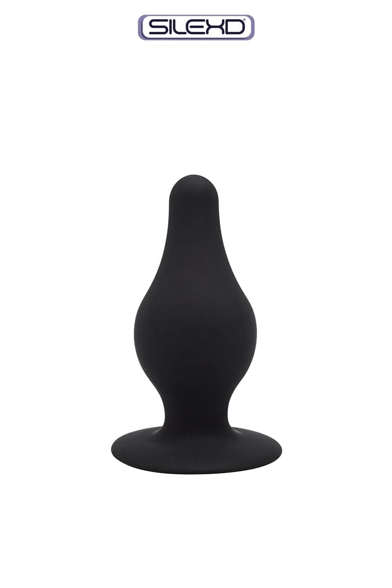 Plug anal double densité modèle 2 taille XS 6,4cm pour débutant - SilexD