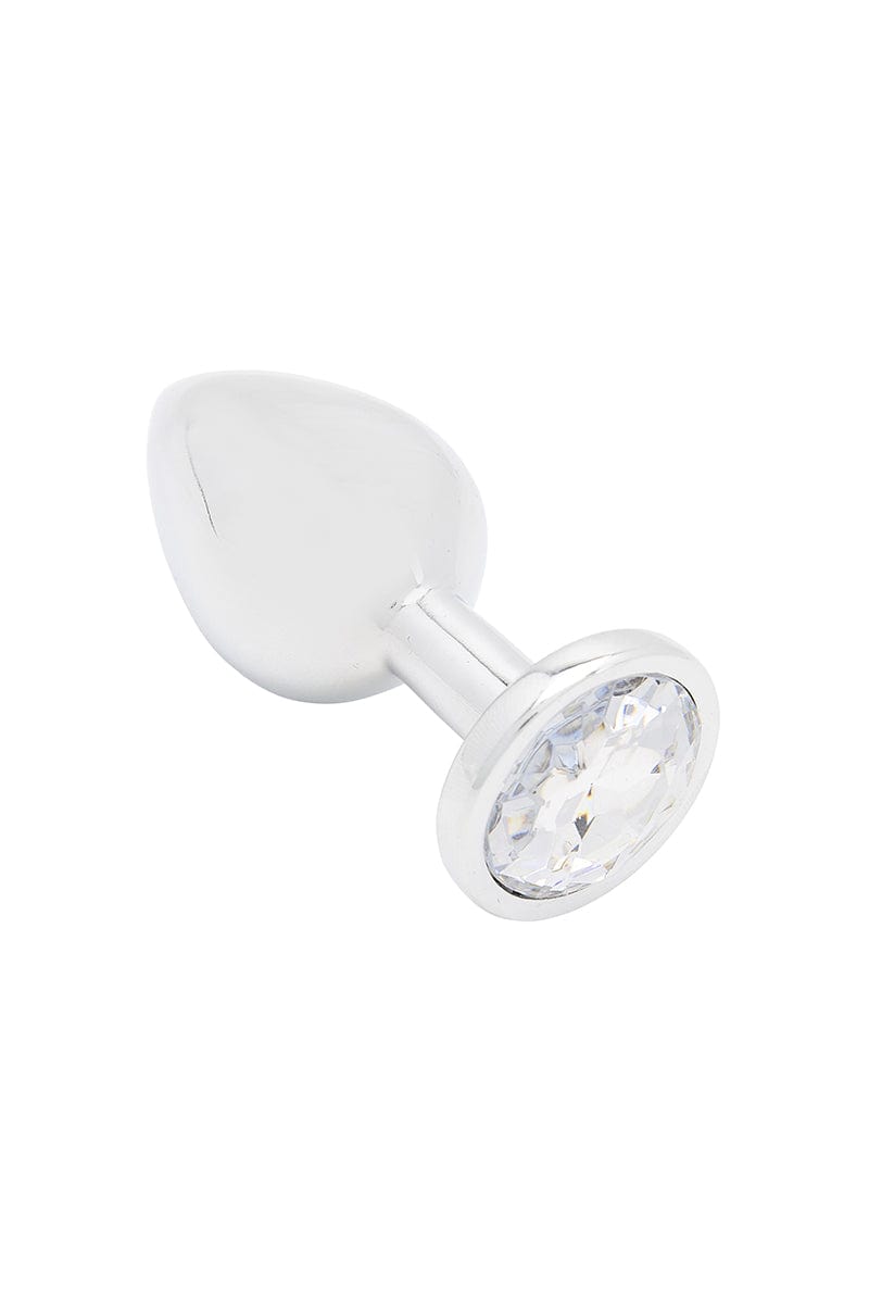 Plug anal en métal et bijou L'élégant S - Jacquie et Michel