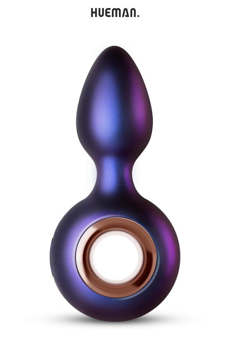Plug anal et prostate vibrant 6 modes rond Deep Space - Hueman