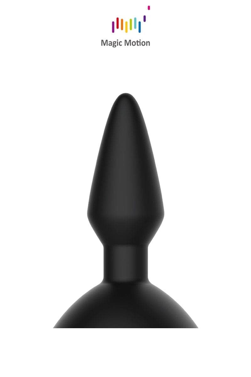 Plug anal ventouse 7 modes vibrants silencieux connecté Equinox 8,8cm insérables - Magic Motion
