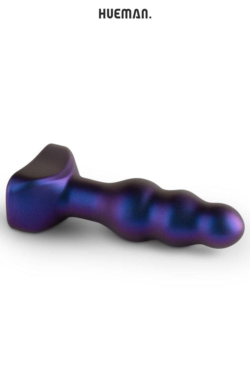 Plug anal vibrant à percussion Space Invader rechargeable - Hueman