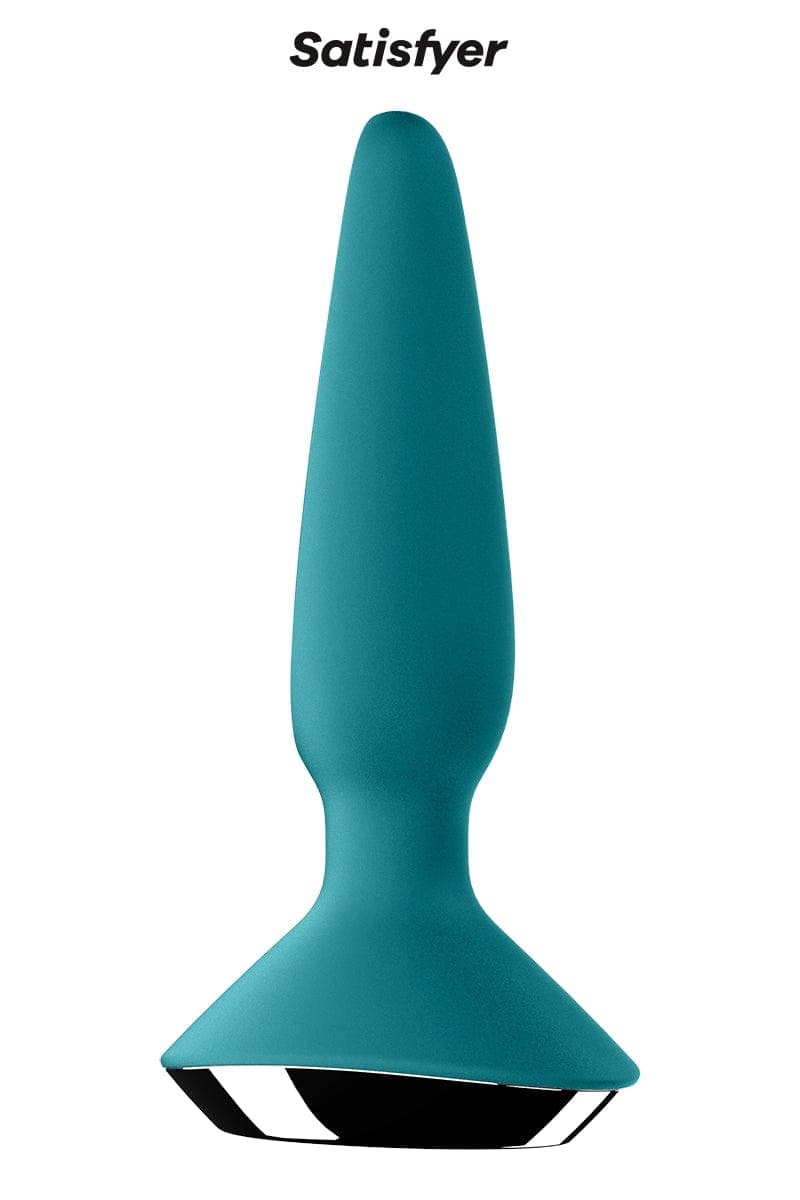 Plug anal vibrant pour hommes et femmes Ilicious 1 Bleu 13,5cm - Satisfyer