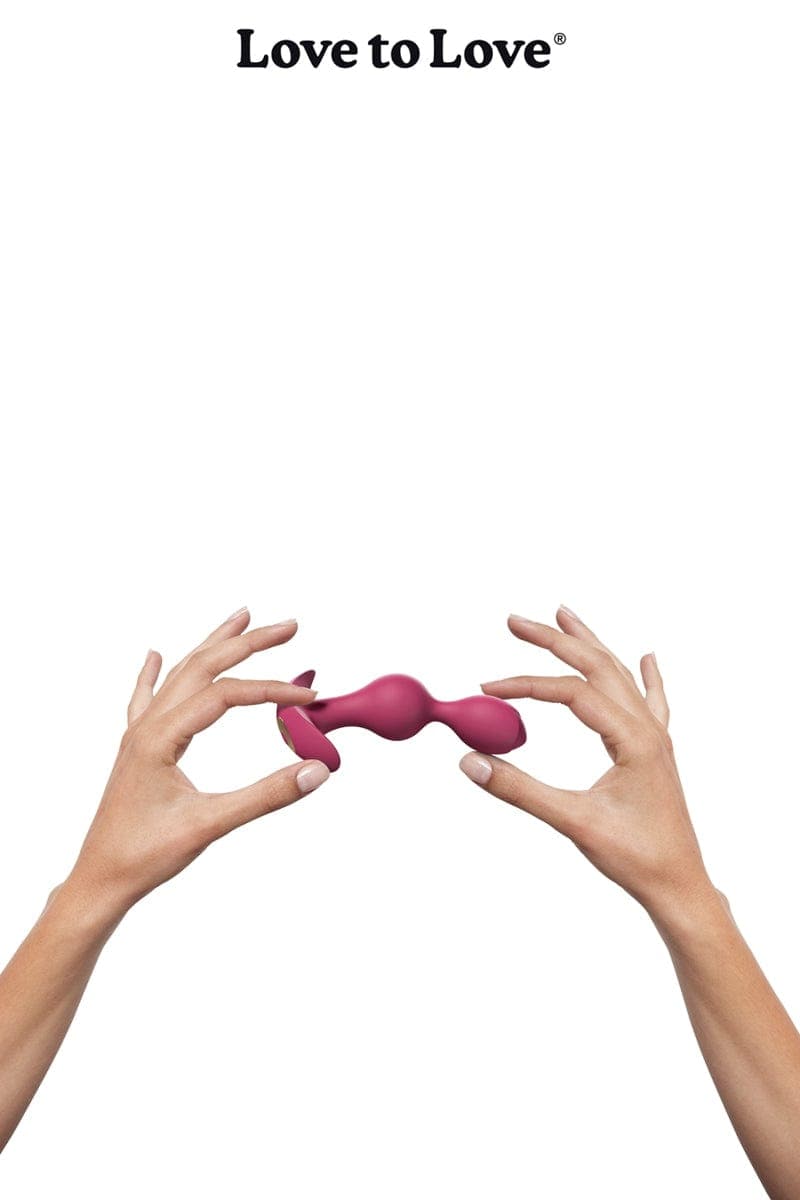 Plug anal vibrant prune rechargeable Twinny Bud - Love to Love