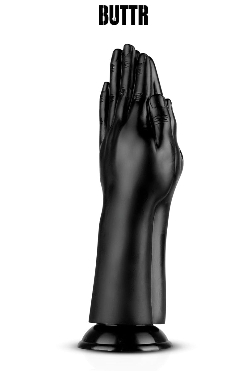 Plug en PVC pour fist anal extrême Mains jointes 30,7x9,1cm Double Trouble - BUTTR