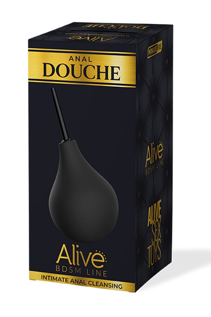 Poire à lavement anal Taille S 90ml noire idéal sodomie - Alive