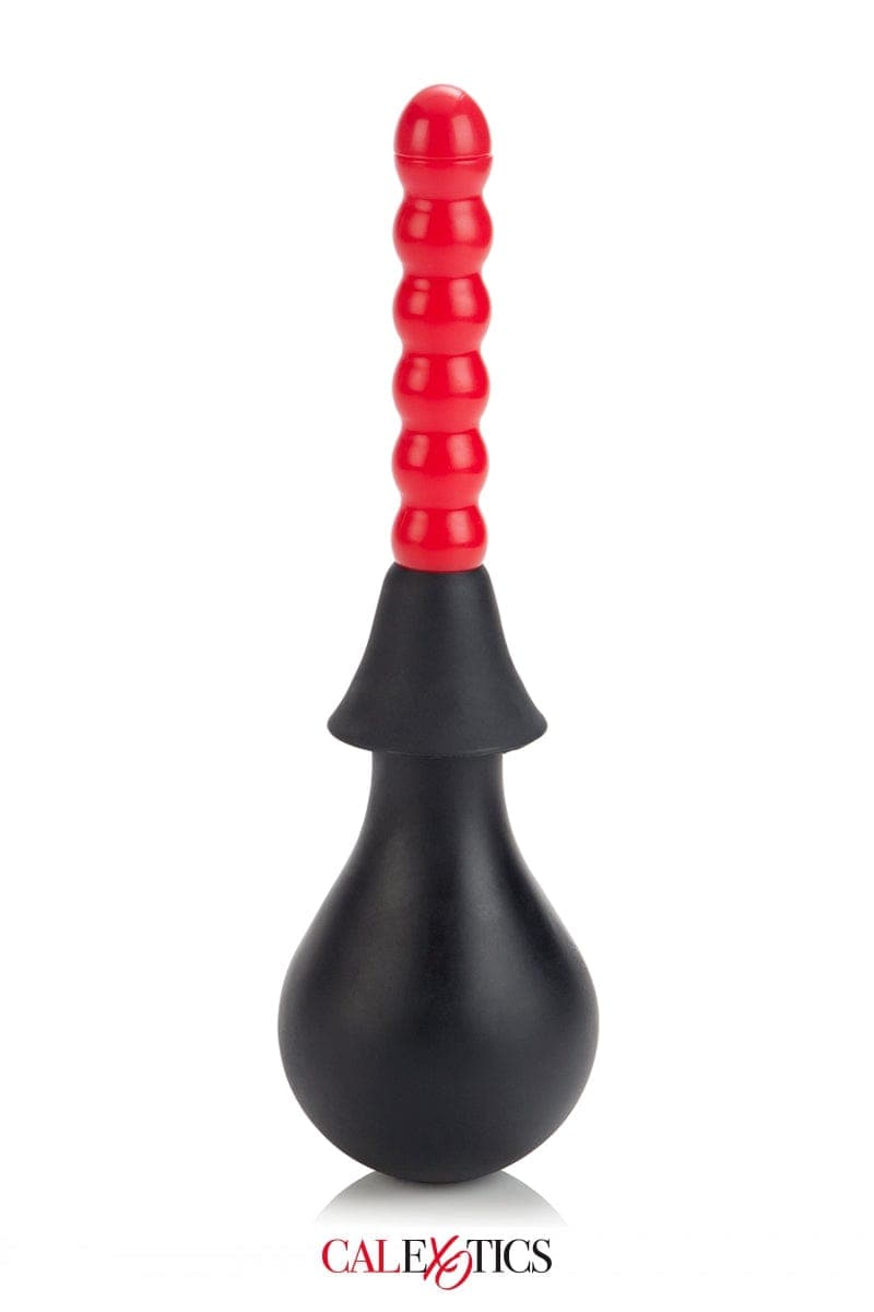Poire de lavement pour hygiène anale Ribbed Anal Douche - Calexotics