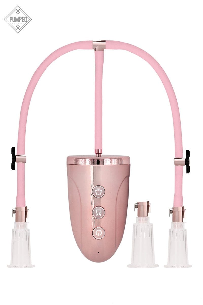 Pompe à tétons et clitoris automatique succion intense Medium - Pumped