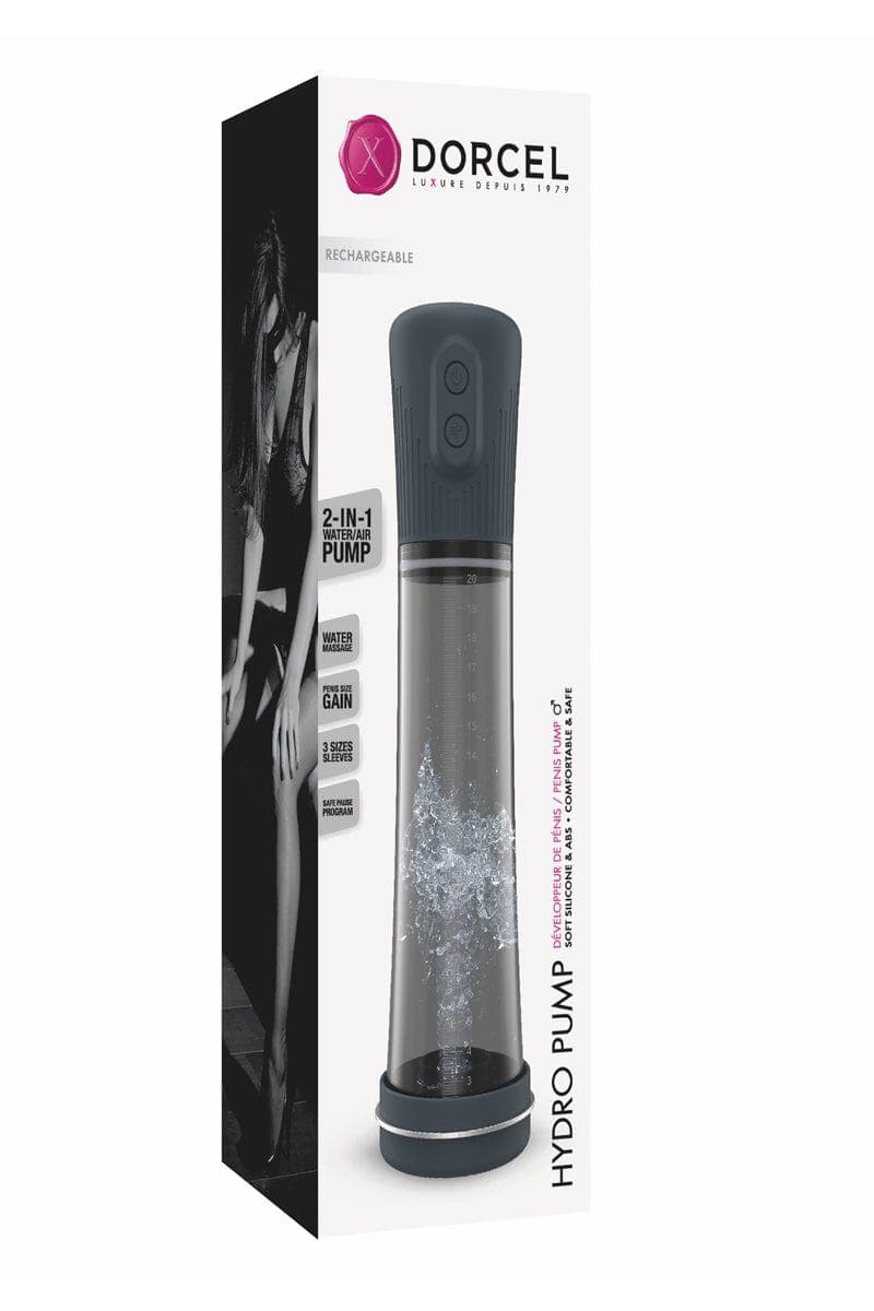 Pompe agrandisseur pénis rechargeable Hydro Pump 50 utilisations - Dorcel