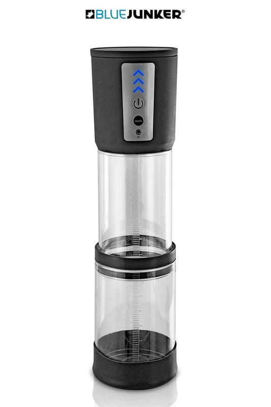 Pompe pour développement pénis automatique télescopique - Blue Junker