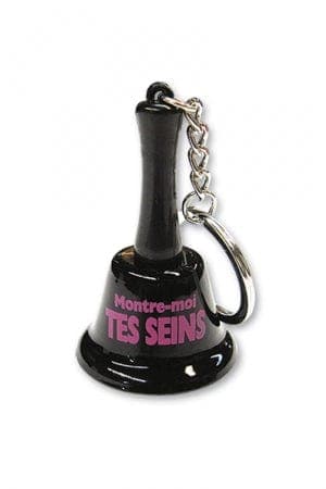Porte-clés clochette - Montre-moi tes seins
