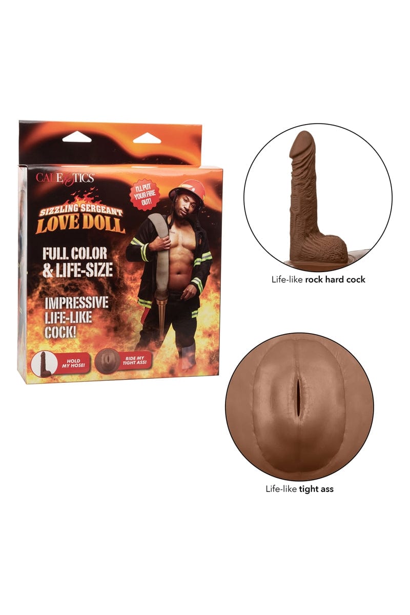 Poupée gonflable homme Sizzling Sergeant Love Doll - Calexotics