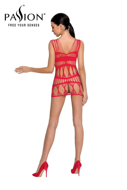 Robe sexy ouverte nue en résille BS089 Taille Unique - Passion