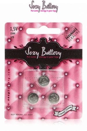 Sexy battery - Piles LR44 x3
