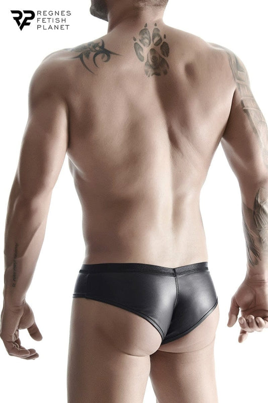 Slip noir sexy pour homme style brésilien wetlook - Regnes