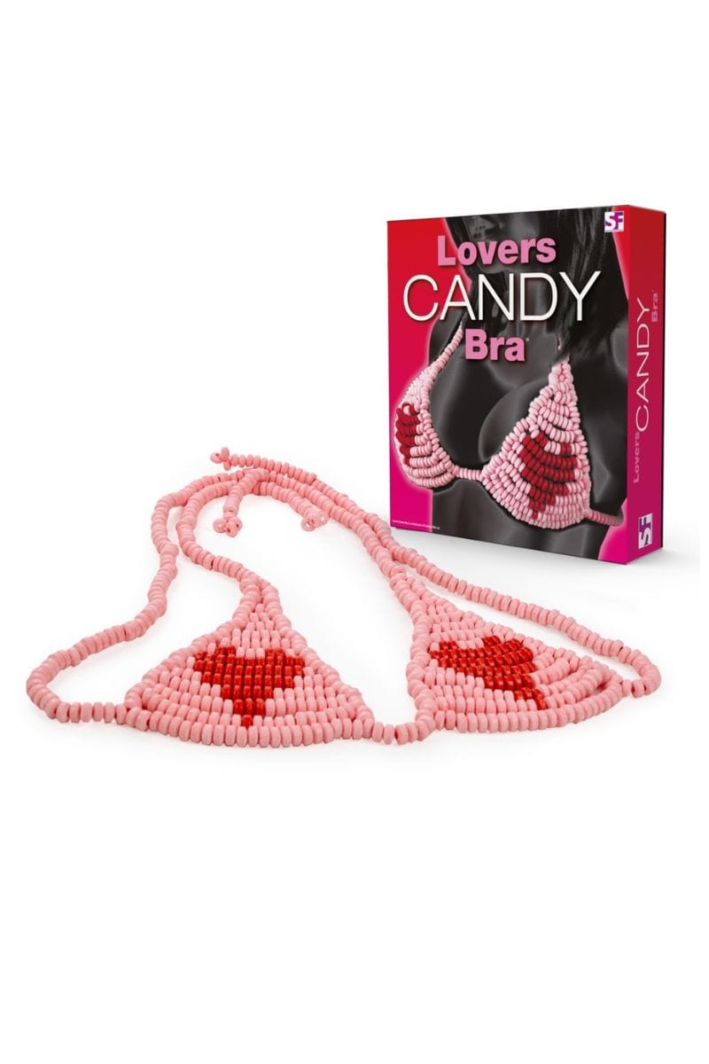 Soutien-gorge bonbons comestible Lovers Candy Bra 280g - Spencer & Fleetwood