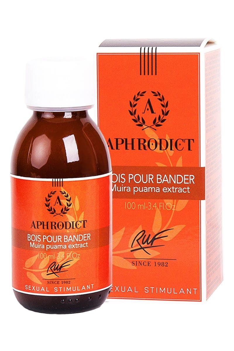 Stimulant sexuel à base de plante Muira puama Aphrodict bois bander 100ml - Ruf