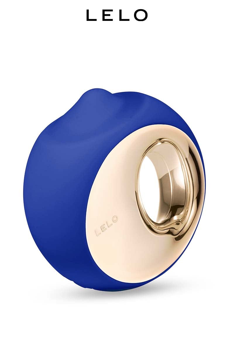 Stimulateur avec langue rotative ultra douce cunnilingus Ora 3 bleu - Lelo