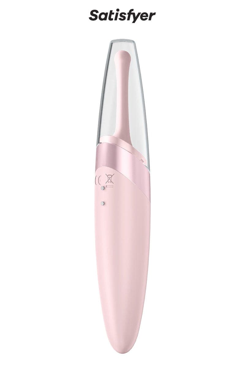 Stimulateur circulaire intense unisexe Twirling Delight Rose - Satisfyer
