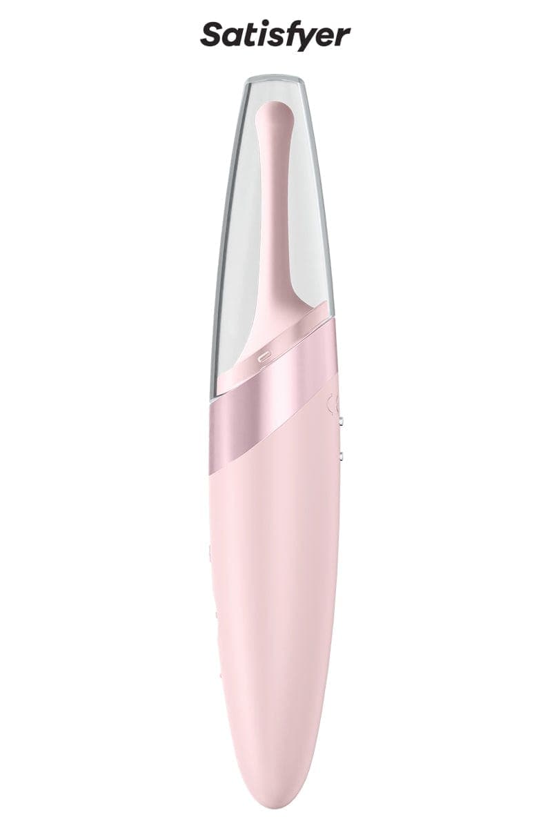 Stimulateur circulaire intense unisexe Twirling Delight Rose - Satisfyer