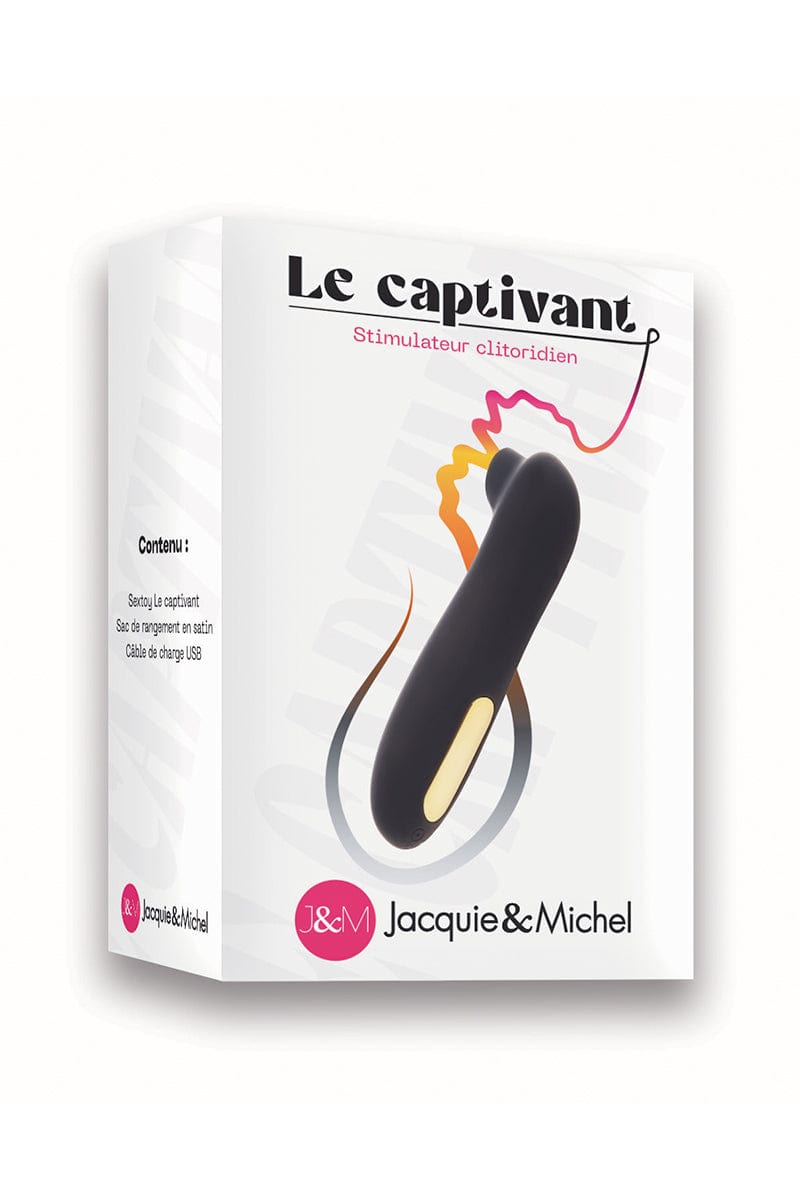 Stimulateur clitoridien 10 modes de succion Le captivant - Jacquie et Michel