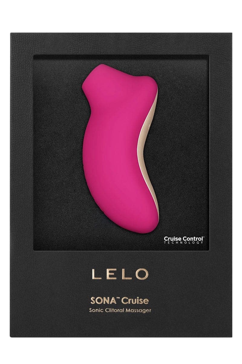 Stimulateur clitoridien 12 modes de stimulation Sona 2 Cruise Cerise - Lelo