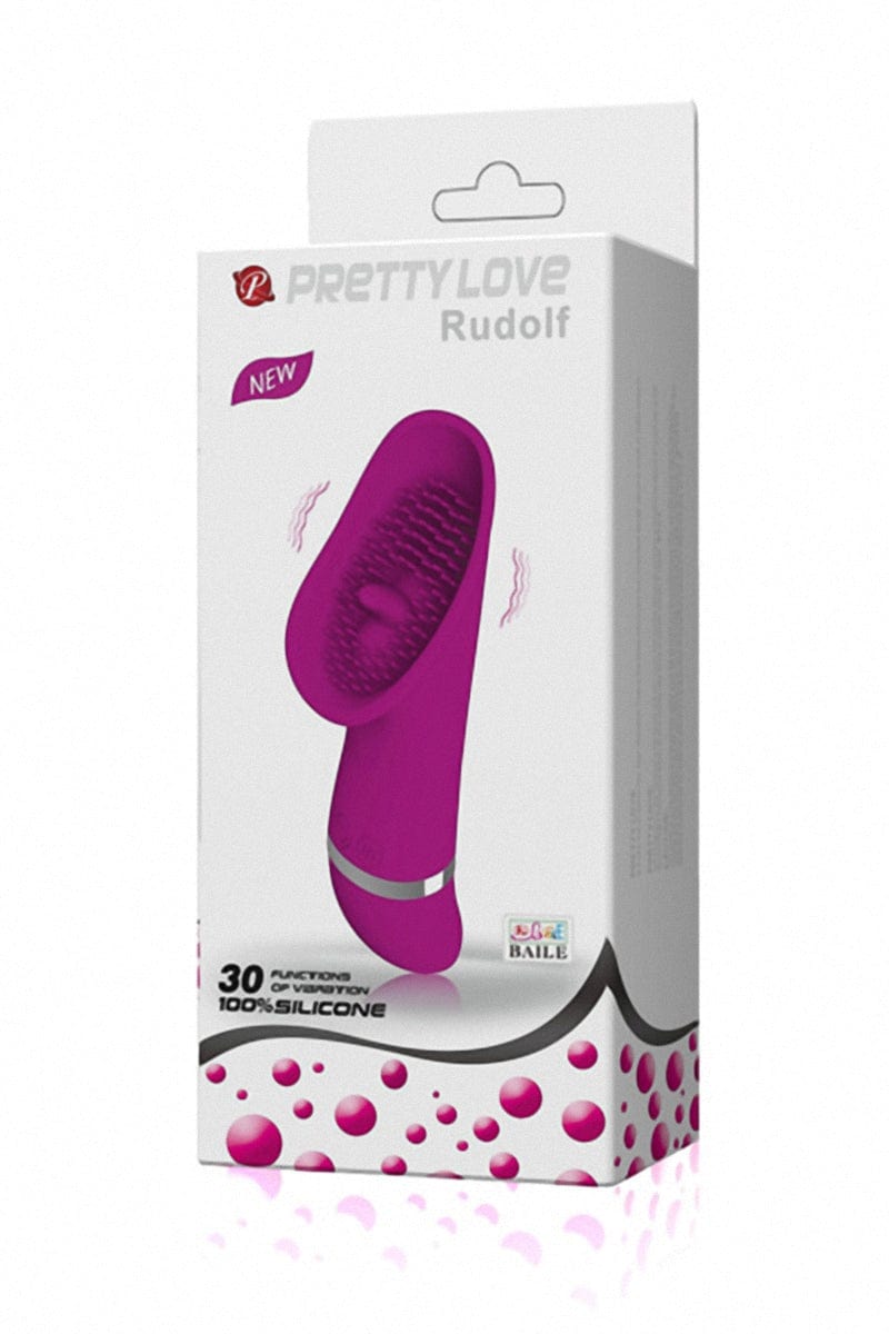 Stimulateur clitoridien 30 modes de vibrations à piles Rudolf - Pretty Love
