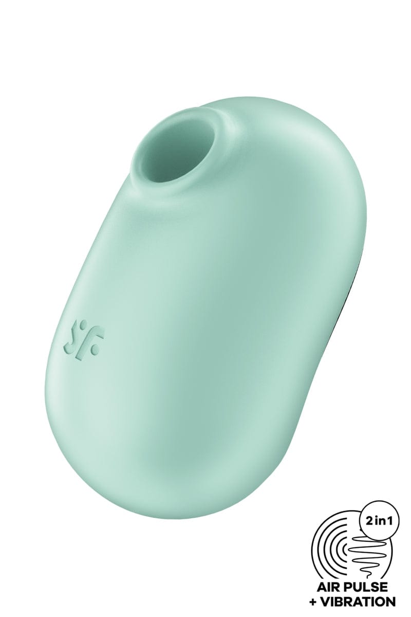 Stimulateur clitoridien à air pulsé de poche Pro To Go 2 menthe - Satisfyer