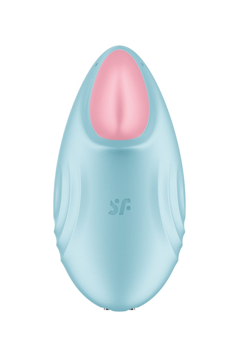 Stimulateur clitoridien connecté Tropical Tip bleu - Satisfyer