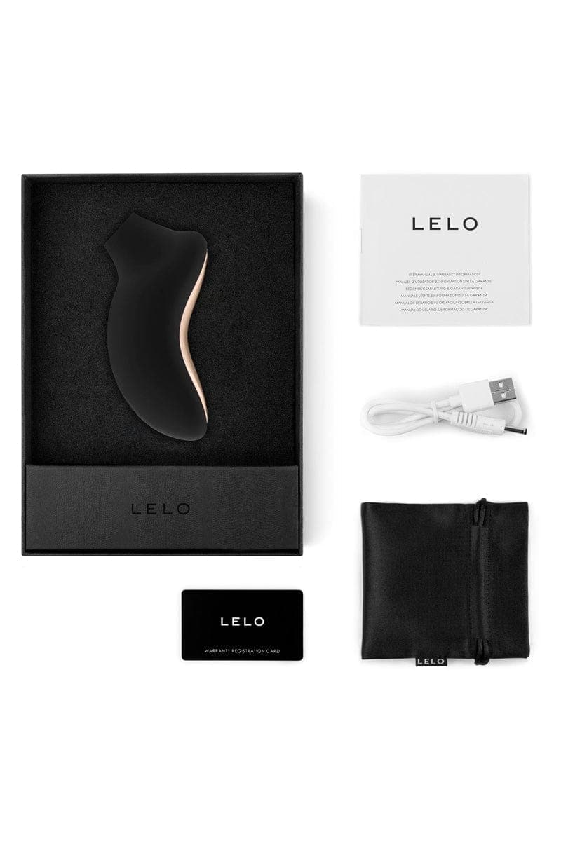 Stimulateur clitoridien en ABS et silicone doux Sona 2 Cruise Noir - Lelo