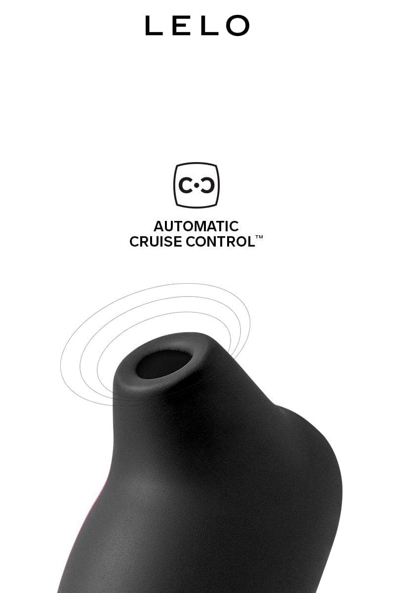 Stimulateur clitoridien en ABS et silicone doux Sona 2 Cruise Noir - Lelo