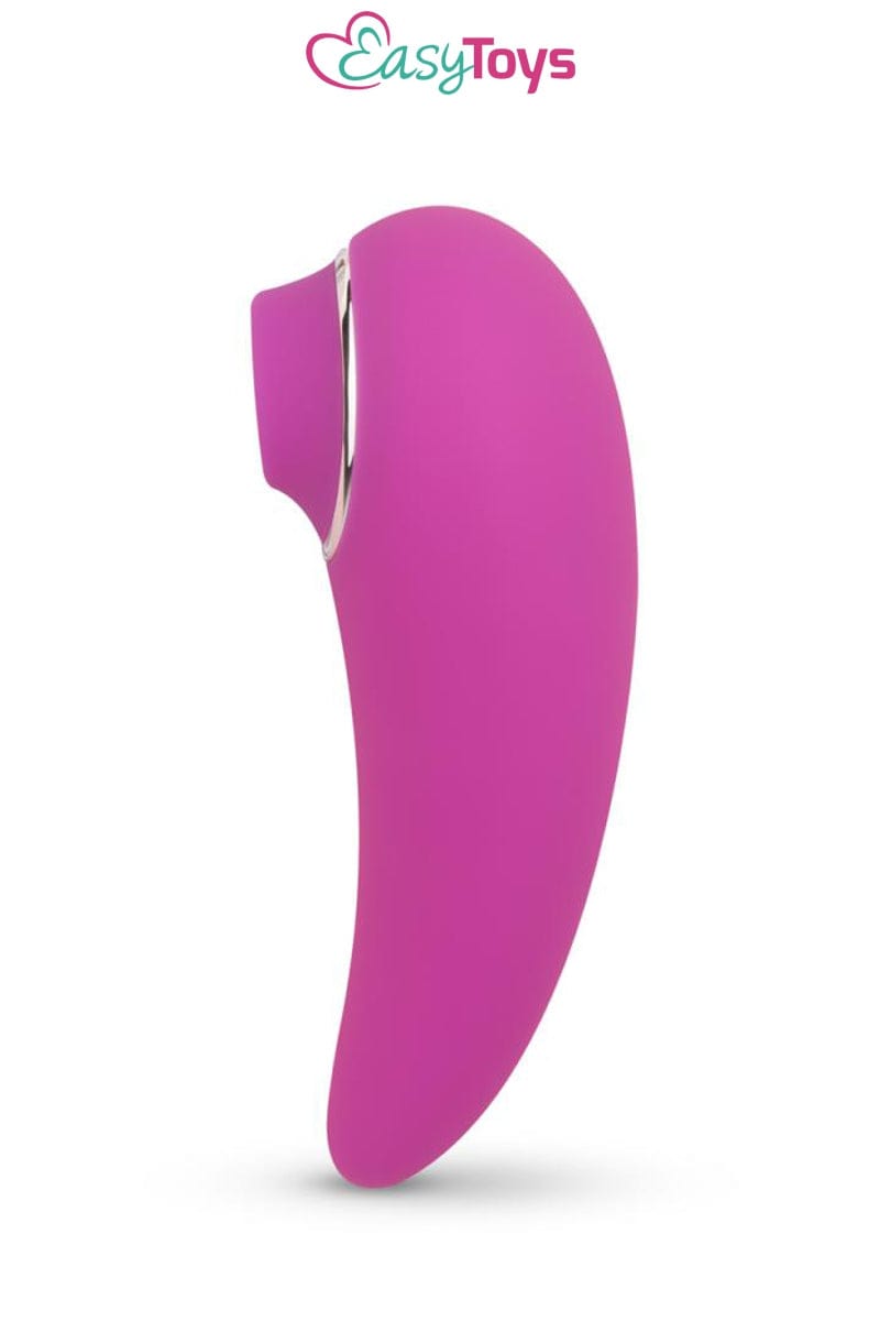 Stimulateur clitoridien étanche en silicone rose Taptastic Vibe 6 vitesses 14cm - Easytoys