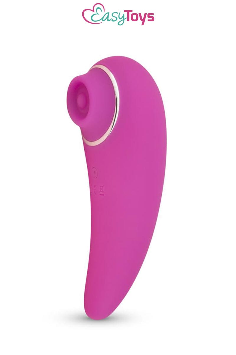 Stimulateur clitoridien étanche en silicone rose Taptastic Vibe 6 vitesses 14cm - Easytoys