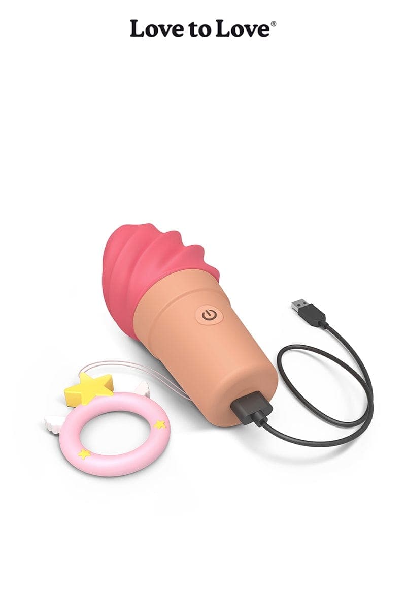 Stimulateur clitoridien puissant Cand'Ice Raspberry Joly - Love To Love