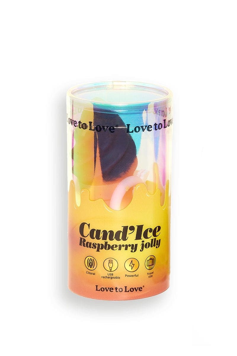 Stimulateur clitoridien puissant Cand'Ice Raspberry Joly - Love To Love