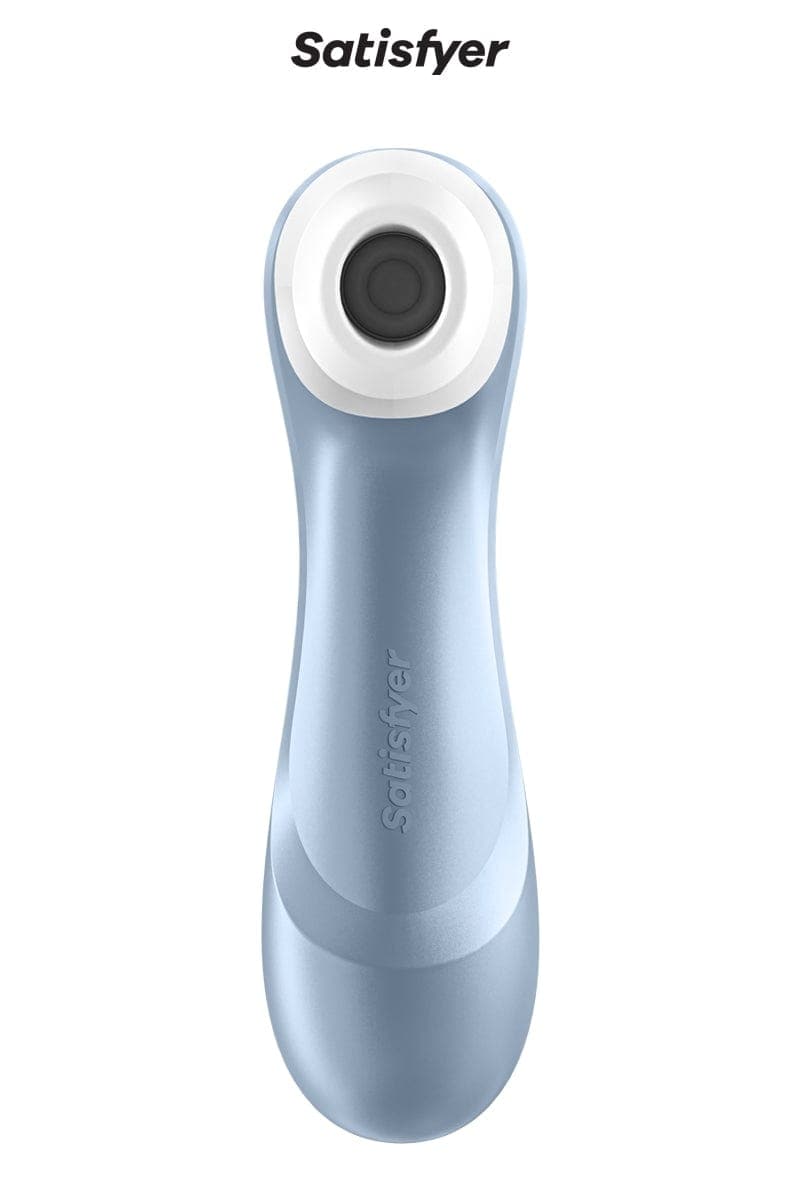 Stimulateur clitoridien sans contact pulsations Pro 2 bleu 15cm - Satisfyer