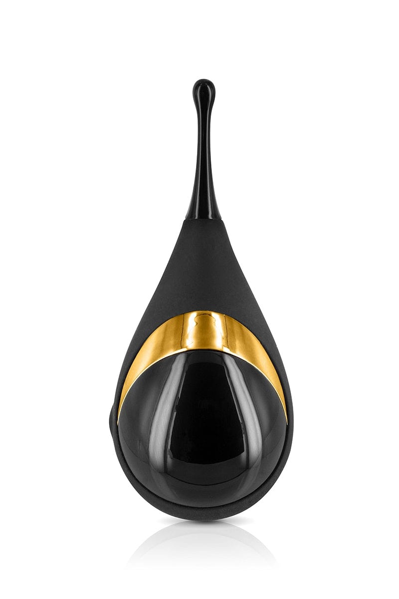 Stimulateur clitoridien vibrant en silicone étanche My Majesty - Black Empire