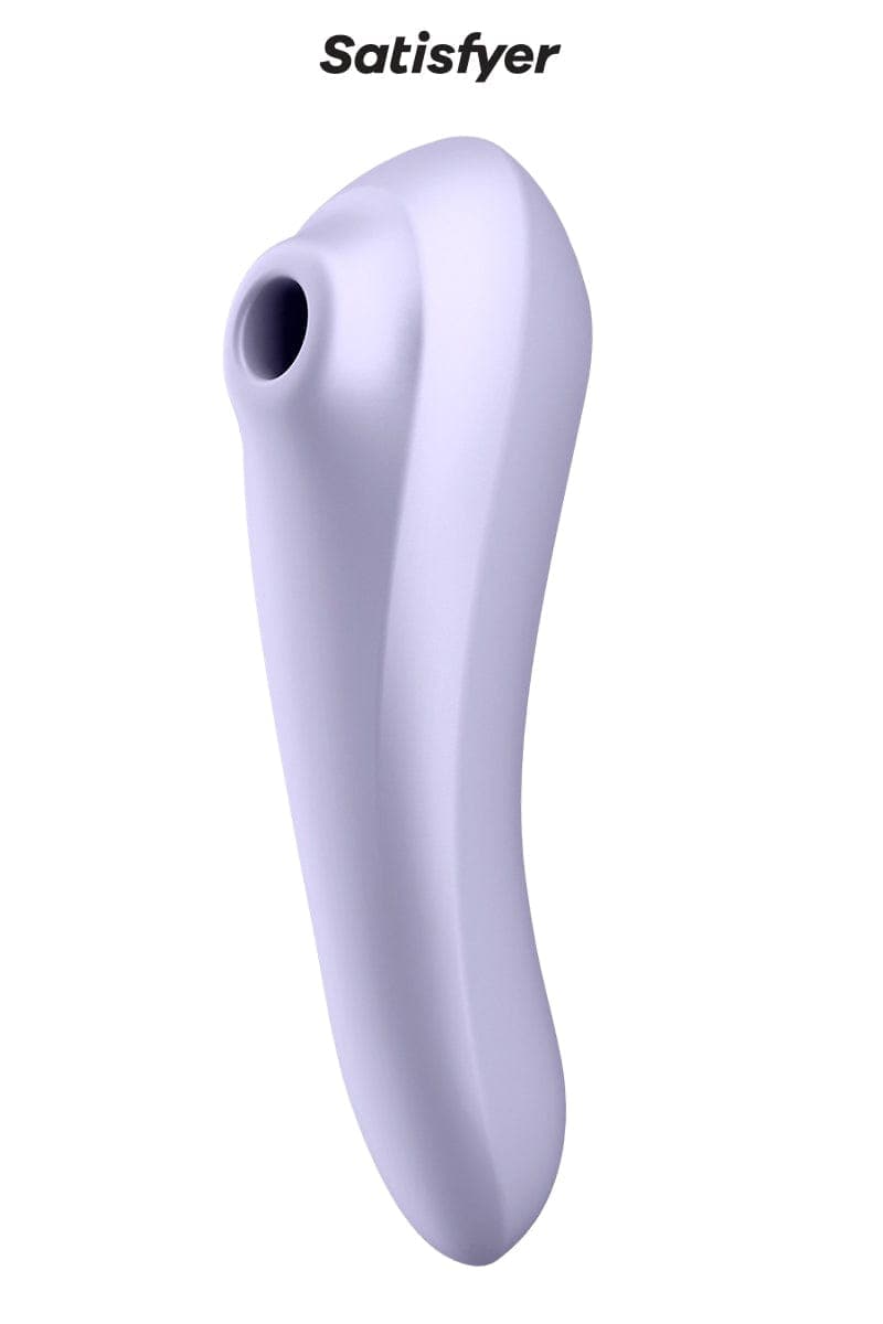 Stimulateur connecté Satisfyer Dual Pleasure mauve
