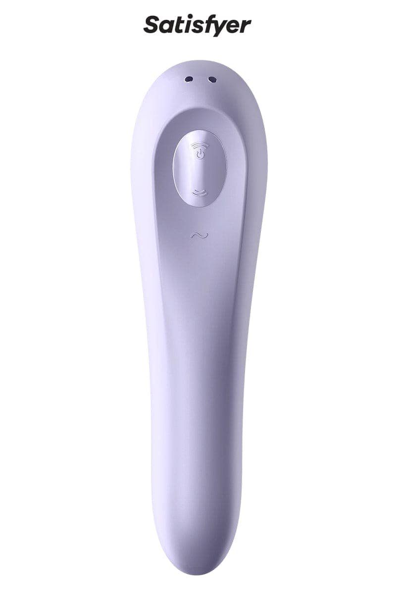 Stimulateur connecté Satisfyer Dual Pleasure mauve